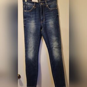Neuw Jeans Womens Mid Rise Blue Vintage Skinny New With‎ Tags Size 7R 25x32